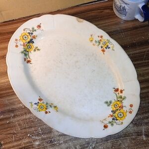 Antique KT&K Taylor Knowles Oval Serving Platter